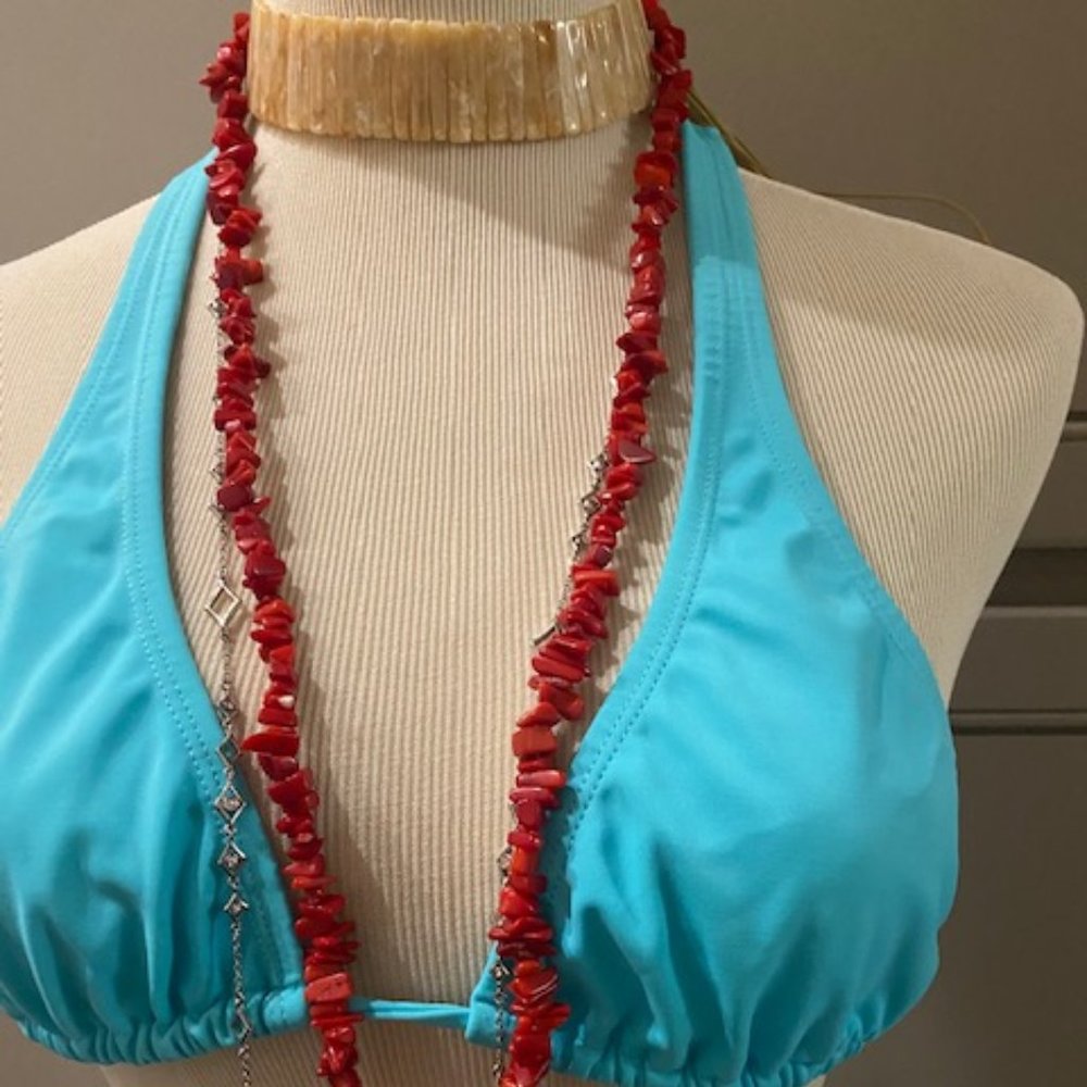 Shell Chocker With Long Ties - image 7